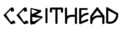 CCBithead Font Image