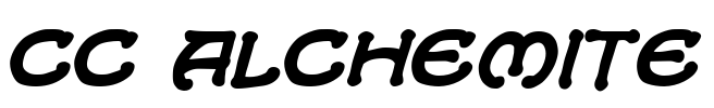 CC Alchemite Font Image