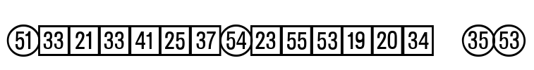 CatalogNumbers DB Font Image