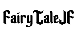 FairyTaleJF Font Image