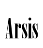 Arsis Font Image