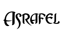 Asrafel Font Image