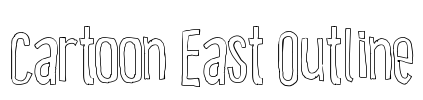 Cartoon East Outline