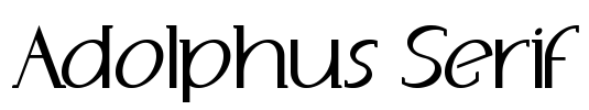 Adolphus Serif