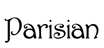 Parisian Font Image