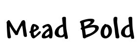 Mead Bold Font Image