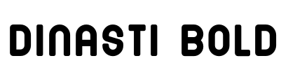 DINASTI Bold Font Image