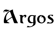 Argos Font Image