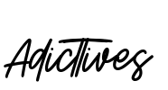 Adicttives Font Image