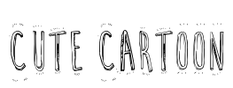 Cute Cartoon Font Image