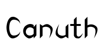 Canuth Font Image