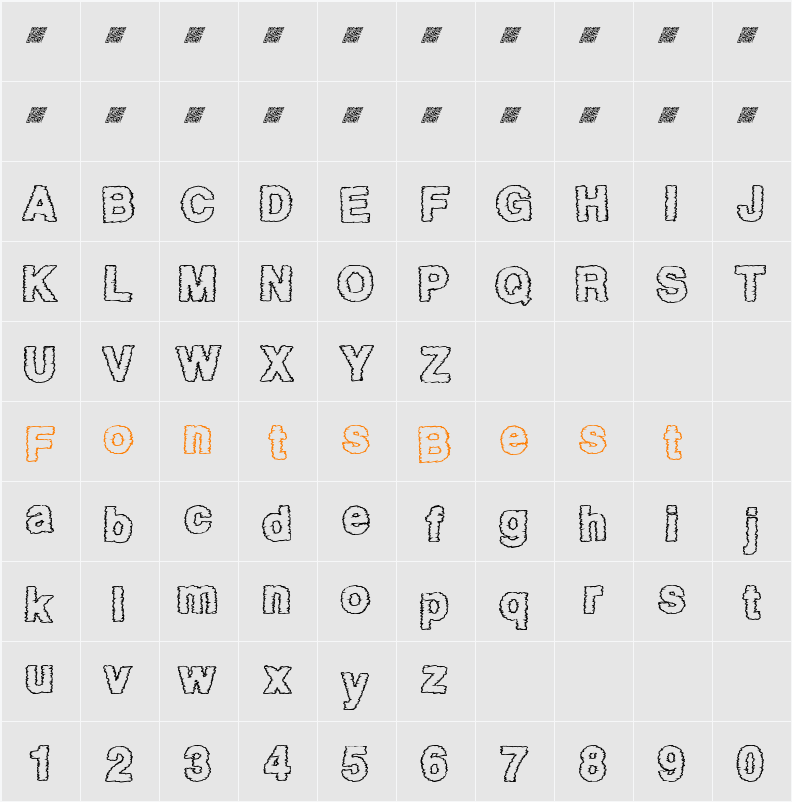 AfterWork Character Map