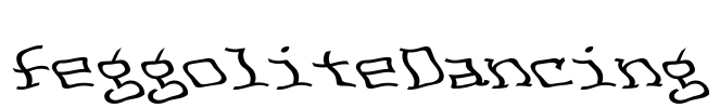 FeggoliteDancing Font Image