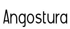 Angostura Font Image