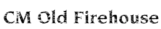 CM Old Firehouse Font Image