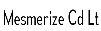 Mesmerize Cd Lt Font Image