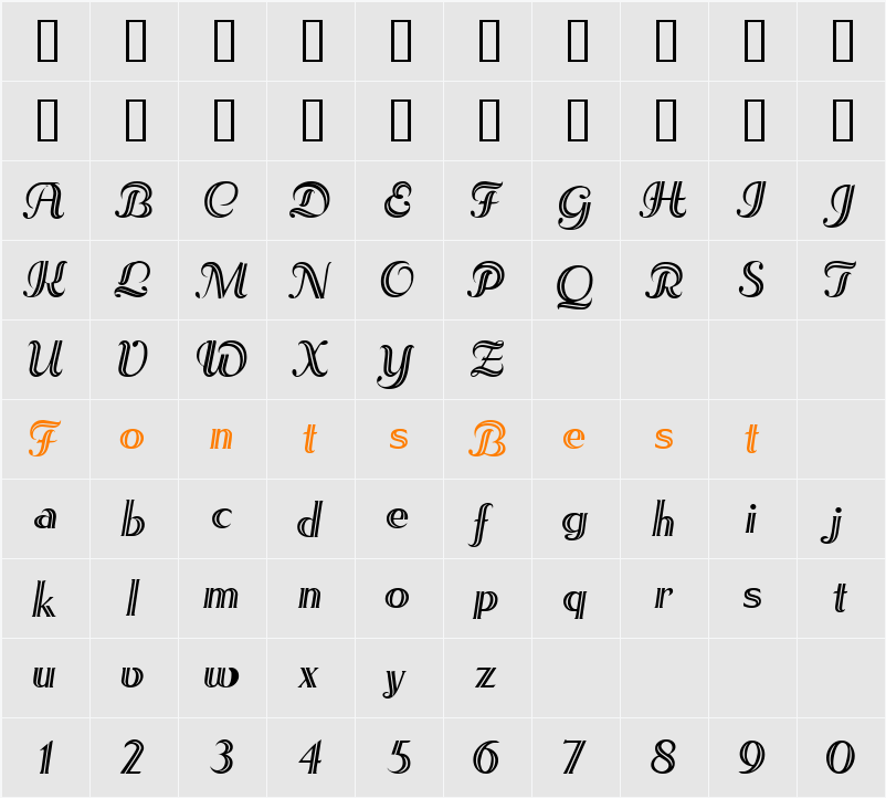 Adastra Royal Character Map