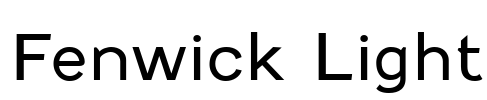 Fenwick Light Font Image