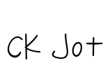 CK Jot Font Image