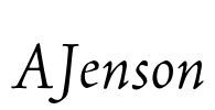 AJenson Font Image