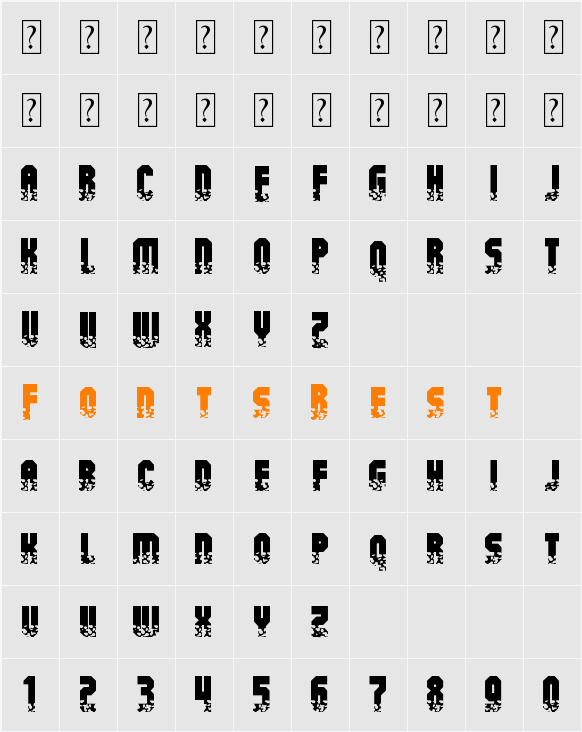 Alpha Mutation Character Map