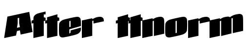 After ttnorm Font Image