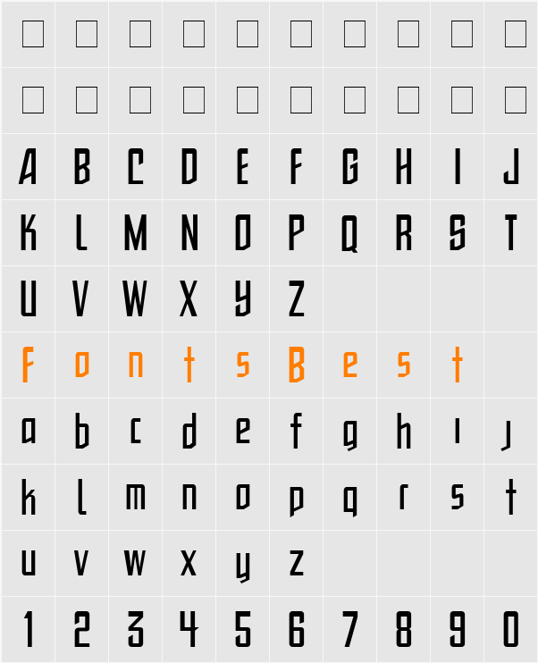 CC To Be Continued Character Map