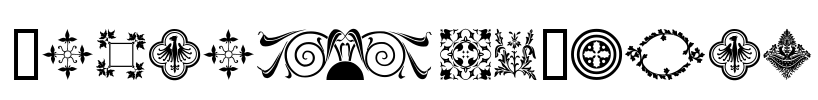 MedievalMotif Font Image