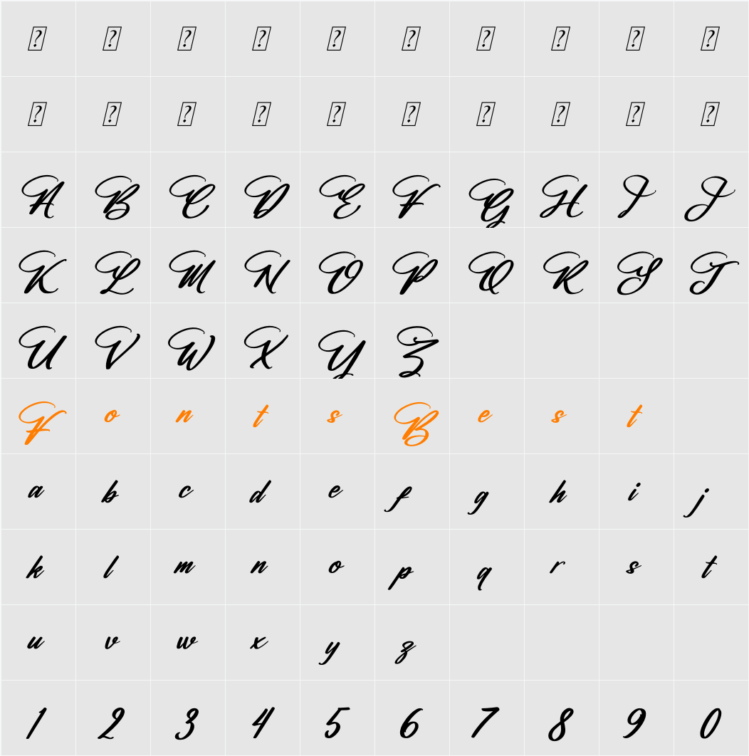 Halittany Badela Character Map