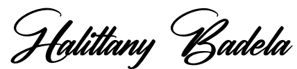 Halittany Badela Font Image