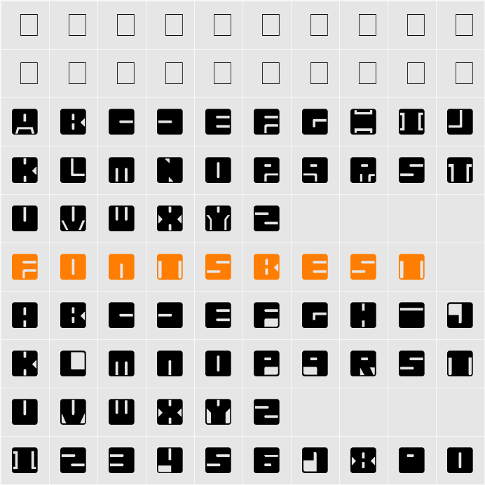 Infobubble2 Character Map