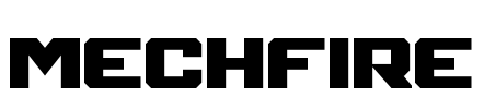 Mechfire Font Image