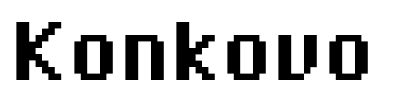 Konkovo  Font Image