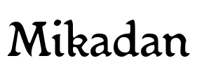 Mikadan Font Image