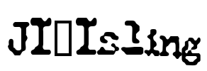 JI-Isling Font Image