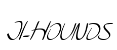 JI-Hounds Font Image