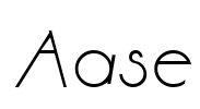 Aase Font Image