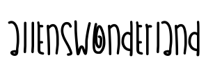 AllensWonderland Font Image