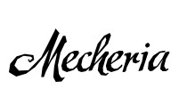 Mecheria Font Image