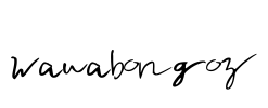 Wawabongoz Font Image