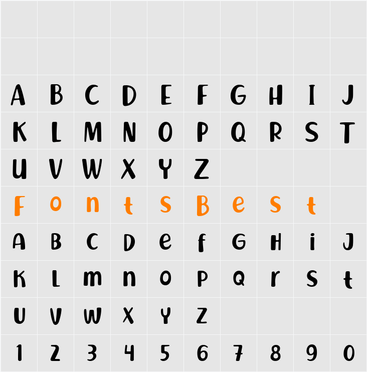 Richela Kids Character Map