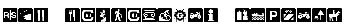 DNR Recreation Symbols