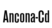 Ancona-Cd Font Image