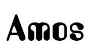 Amos Font Image