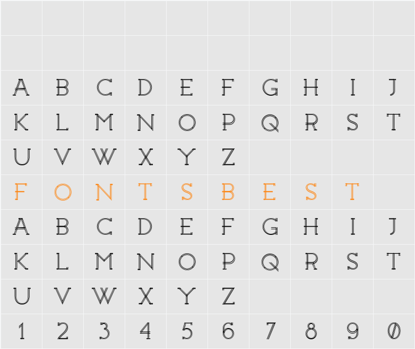 Constrocktion Character Map