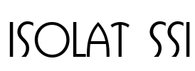 Isolat SSi Font Image