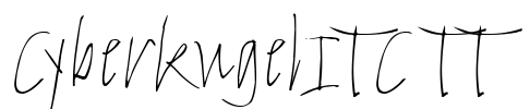 CyberkugelITC TT Font Image