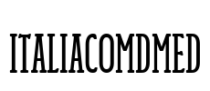 ItaliaComDMed Font Image