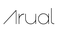 Arual Font Image