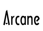 Arcane Font Image